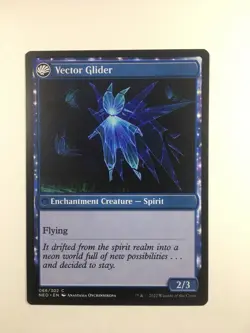 MTG Kamigawa Neon Dynasty The Modern Age Vector Glider 066/302 - Image 2