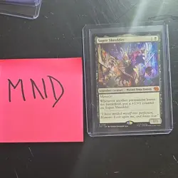 MTG Super Shredder TMNT Legendary Creature TMT Black Regular Mythic Rare NM - Image 1