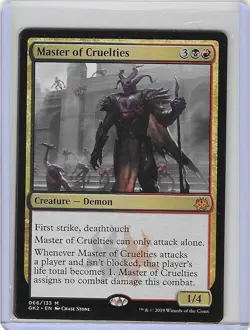 Master of Cruelties # 66 M - NM - Magic the Gathering - Regular - MTG - Image 1