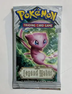 Pokemon EX Legend Maker Booster Pack Mew Artwork Factory Sealed English TCG - Image 1
