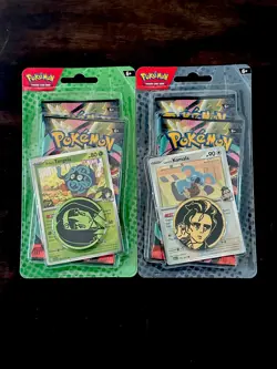 Pokemon 2-Pack Blister Ascended Hero’s Lot Larry’s Komala & Erika’s Tangela - Image 1