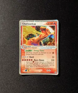 Pokemon FIRERED&LEAFGREEN - #105/112 Charizard ex - Ultra Rare Holo - ENG - DMG - Image 3