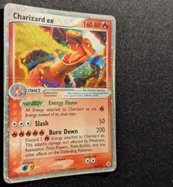 Pokemon FIRERED&LEAFGREEN - #105/112 Charizard ex - Ultra Rare Holo - ENG - DMG - Image 5