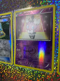 Pokemon TCG Boundaries Crossed Reverse Holo: 76/149 Gothorita; 136/149 Town Map - Image 4