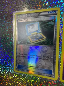 Pokemon TCG Boundaries Crossed Reverse Holo: 76/149 Gothorita; 136/149 Town Map - Image 5
