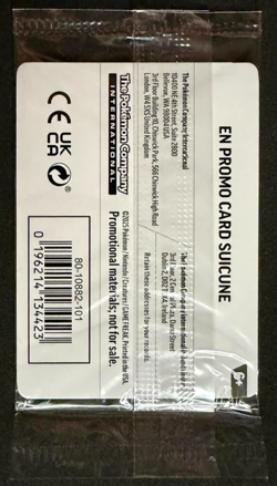 Suicune EB Games Stamped 026/094 Sealed Pokemon Mega Evolution Promos NM - Image 2