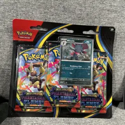 Pokemon Phantasmal Flames ME02 3-Pack Blister Set of 2! Brand New - Image 3