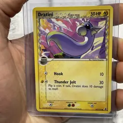 Pokemon TCG Dratini EX Delta Species 65/113 Regular Common NM Near Mint Vintage - Image 1