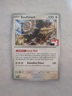 Bouffalant 119/142 - Play! Prize Pack Series - Non-Holo - Pokemon TCG - NM - Image 1