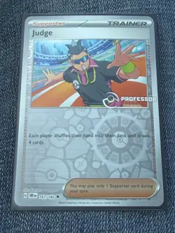 Pokemon Judge Professor Program Promo - SVI 176/198 Destined Rivals - Stamped - Image 1