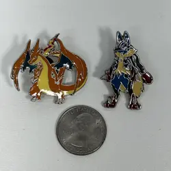 Lot Of 2 Official Pokemon 2014/2015 TCG Pins - Image 2