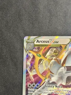 Pokemon Arceus VSTAR Ultra Rare Holo Brilliant Stars 123/172 NM FAST SHIP!! - Image 3