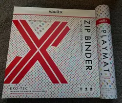 Vault X Anniversary 30th Edition Pokemon Exo-Tec 12 Pocket Zip Binder & Playmat - Image 1