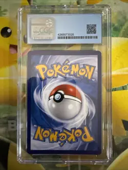 CGC 10 Pristine Pikachu 153/150 CHR Sun Moon Full Art Holo CSM2a CN Pokemon TCG - Image 2