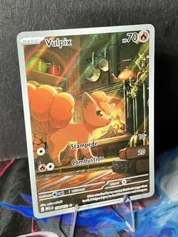 Pokemon TCG Vulpix 138/132 Illustration ME01 Mega Evolution NM/M Condition - Image 3