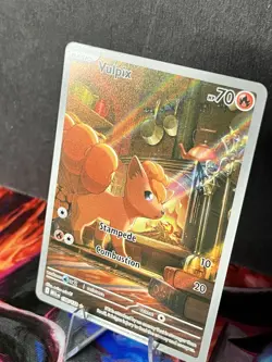 Pokemon TCG Vulpix 138/132 Illustration ME01 Mega Evolution NM/M Condition - Image 4