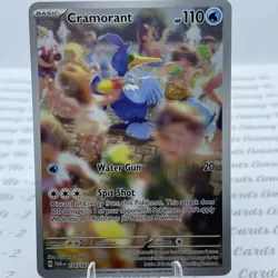 Pokemon TCG - Cramorant 176/167 Sv06: Twilight Masquerade - Illustration Rare NM - Image 1