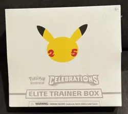 Pokemon Celebrations Elite Trainer Box ETB 25th Anniversary Sealed - Image 1