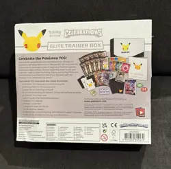 Pokemon Celebrations Elite Trainer Box ETB 25th Anniversary Sealed - Image 2