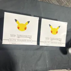 Pokemon TCG 25th Anniversary Celebrations Elite Trainer Box ETB Sealed Tuff Find 820650809439 - Image 3