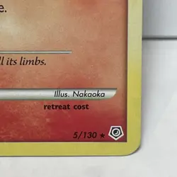 Pokemon: Infernape #5/130 Holo Rare Diamond & Pearl 2007 Vintage (LP) - Image 3