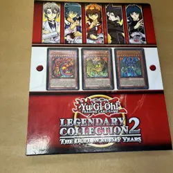 BINDER Vintage YuGiOh Legendary Collection 2 Duel Academy Years & Random Cards - Image 1