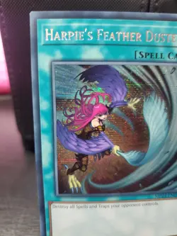 Harpie's Feather Duster MP24-EN058 Prismatic Secret Rare Alternate Art Yugioh - Image 3