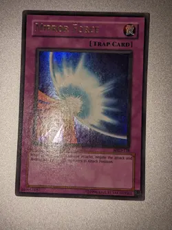 Yu-Gi-Oh! TCG Mirror Force Metal Raiders MRD-138 Unlimited Ultra Rare LP - Image 1