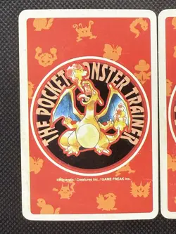 Pokemon Professor Oak Joker Gym Leader Red Charizard Deck Playing Card Poker - Image 5