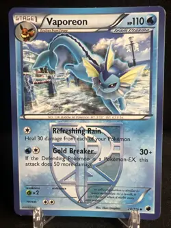 Vaporeon 20/116 Team Plasma - Plasma Freeze (2013) - Pokemon Card - Image 1