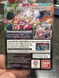 One Piece Monkey D. Luffy US Voyage College Basketball Promo Card Gonzaga SEALED - Image 2