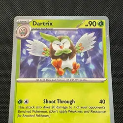 Dartrix 014/197 Cosmos Holo Promo Obsidian Flames - Near Mint Pokemon Card - Image 2