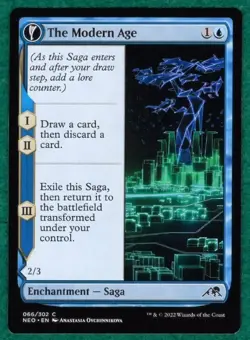 The Modern Age - Kamigawa: Neon Dynasty NEO #066 - Magic MTG Card - Image 1
