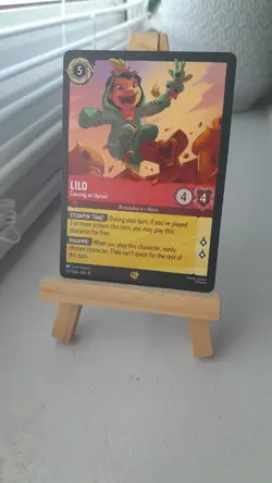 Lilo Causing an Uproar 137/204 Non-Foil Legendary Reign of Jafar Lorcana Card - Image 1