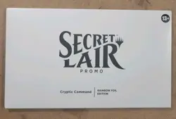 MTG - Secret Lair Drop Series - Cryptic Command Rainbow Foil Edtn. - New/Sealed - Image 1