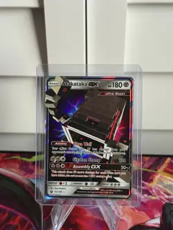 Pokemon TCG Stakataka GX Holo Ultra Rare Card 102/168 Celestial Storm - Image 1