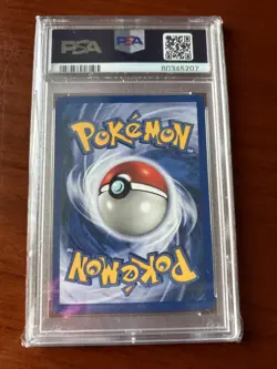 Pokemon TCG PSA 8 1st Edition 2000 Gym Heroes Brock’s Geodude WOTC Vintage Card - Image 4