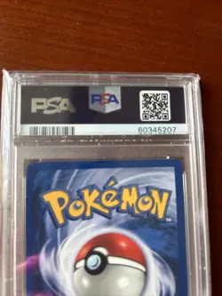 Pokemon TCG PSA 8 1st Edition 2000 Gym Heroes Brock’s Geodude WOTC Vintage Card - Image 5