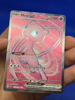 Pokemon Scarlet & Violet 151 Mew ex 193/165 Full Art Ultra Rare NM - Image 2
