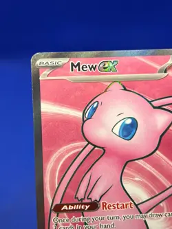 Pokemon Scarlet & Violet 151 Mew ex 193/165 Full Art Ultra Rare NM - Image 3