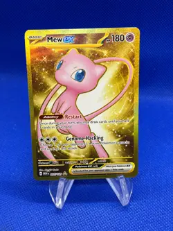 Pokemon Scarlet & Violet 151 Mew ex 205/165 Gold Hyper Rare NM/LP - Image 1