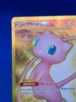 Pokemon Scarlet & Violet 151 Mew ex 205/165 Gold Hyper Rare NM/LP - Image 3