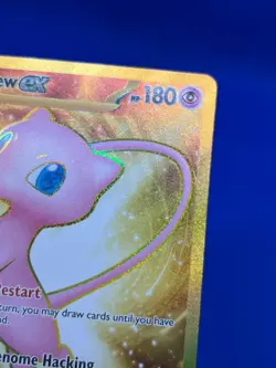 Pokemon Scarlet & Violet 151 Mew ex 205/165 Gold Hyper Rare NM/LP - Image 4