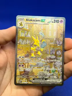 Pokemon Scarlet & Violet 151 Alakazam ex 201/165 Special Illustration Rare NM - Image 2