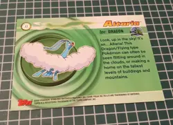 Altaria Topps Pokemon Advanced #11 2003 - Image 4