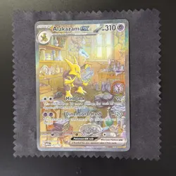 Alakazam ex 201/165 Pokemon TCG SV: Scarlet & Violet 151 SIR Full Art LP - Image 1