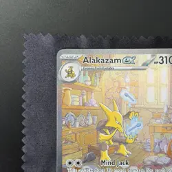 Alakazam ex 201/165 Pokemon TCG SV: Scarlet & Violet 151 SIR Full Art LP - Image 2