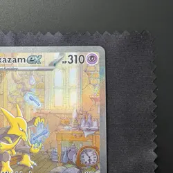 Alakazam ex 201/165 Pokemon TCG SV: Scarlet & Violet 151 SIR Full Art LP - Image 3