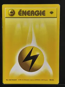 Energie Electrique 100/102 Edition 1 Ed 1 Set De Base Wizards Carte Pokemon FR - Image 2