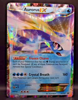 POKEMON Aurorus EX (XY102) HOLO FOIL BLACK STAR PROMO (Jumbo/Oversized) - Image 1
